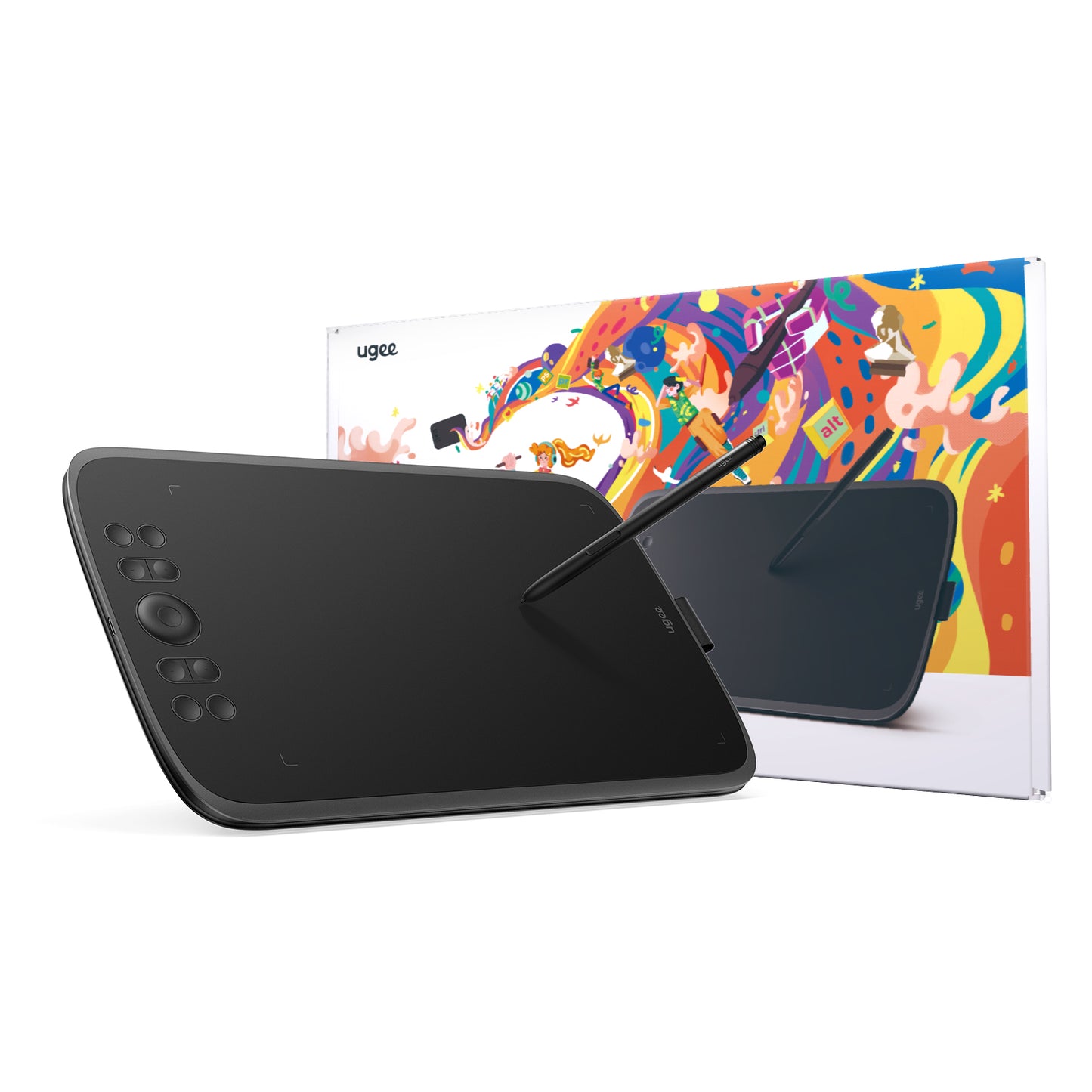 ugee 10×6.25インチ ペンタブ M908